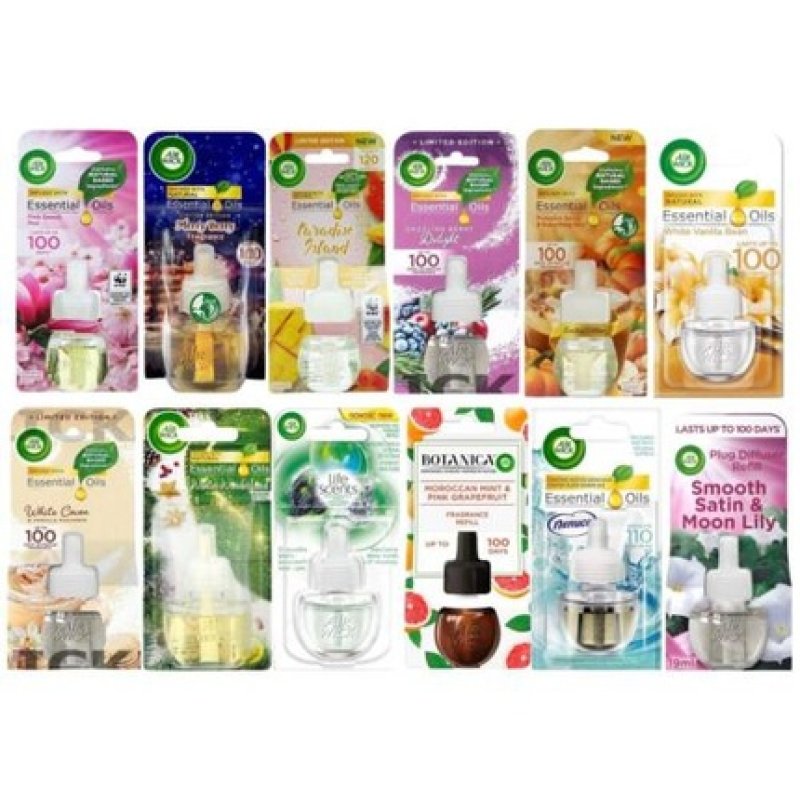 Airwick Plugin Refill Scented Oil Air Freshener Electric Diffuser 19ml