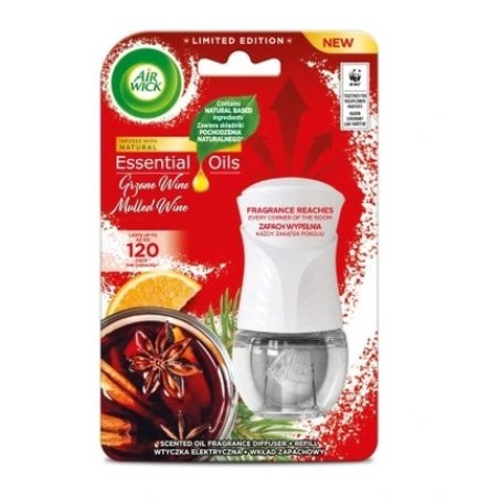Air Wick Electric Air Freshener Warm Wine Refill 19 Ml