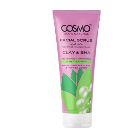 Cosmo Clay & Bha Facial Scrub 100g
