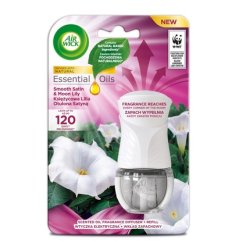 Air Wick Electric Air Freshener And Refill - Moonlit Lily Wrapped In Satin, 19ml