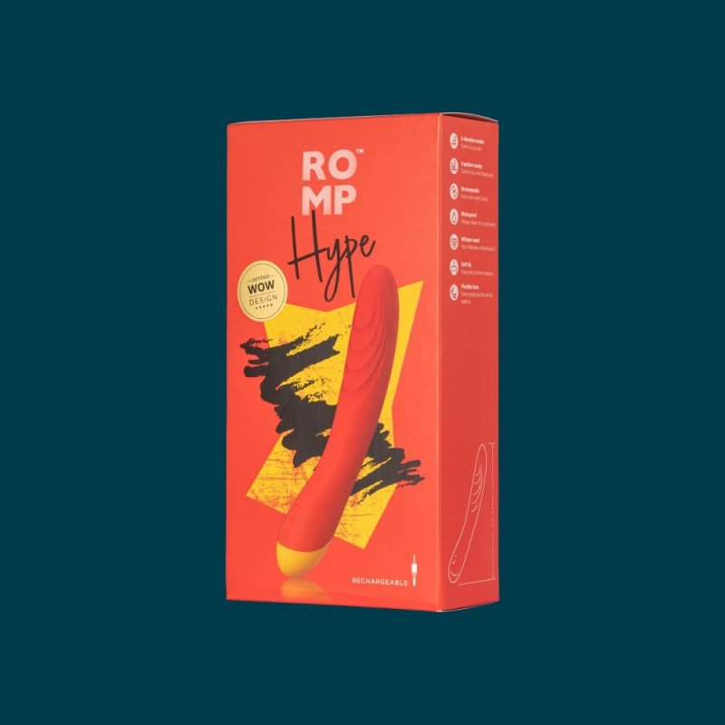 ROMP Hype Wand vibrator Ambidextrous