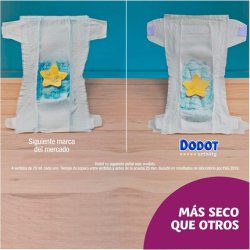 Dodot Baby Activity Nappies Size 4 9-14kg, 192 Fixed Fit Nappies