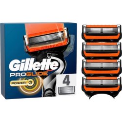Gillette ProGlide Power Razor Blades 4 Replacement Blades for Men's Wet Shaver with 5-Blade Technology