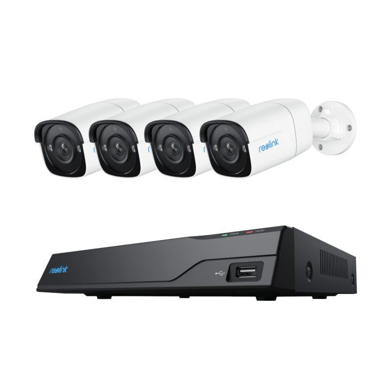 Reolink NVS8-5MB4 - 5MP Security Camera System, 8-Channel NVR with Built-in 2TB HDD, Person/Vehicle/Animal Detection