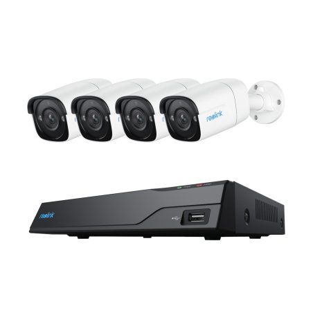 Reolink NVS8-5MB4 - 5MP Security Camera System, 8-Channel NVR with Built-in 2TB HDD, Person/Vehicle/Animal Detection