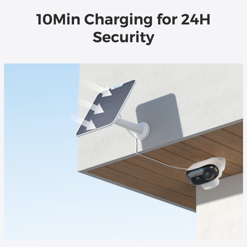 Reolink Argus Series B740X Caméra de sécurité IP Intérieure et extérieure 5120 x 1440 pixels Plafond/mur