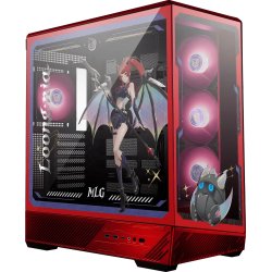 MSI PANO 130R MLG EDITION Midi Tower Rouge