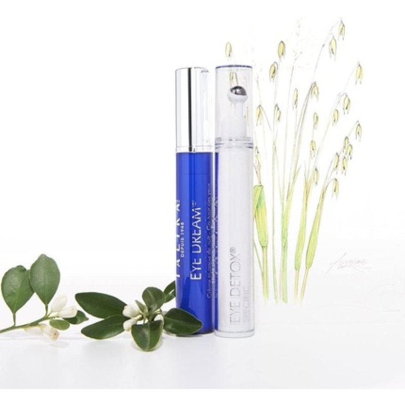 Talika Eye Detox Specific for Matte Skin Colourless Care Concealer with Massage Ball 91ml Olive to Dark