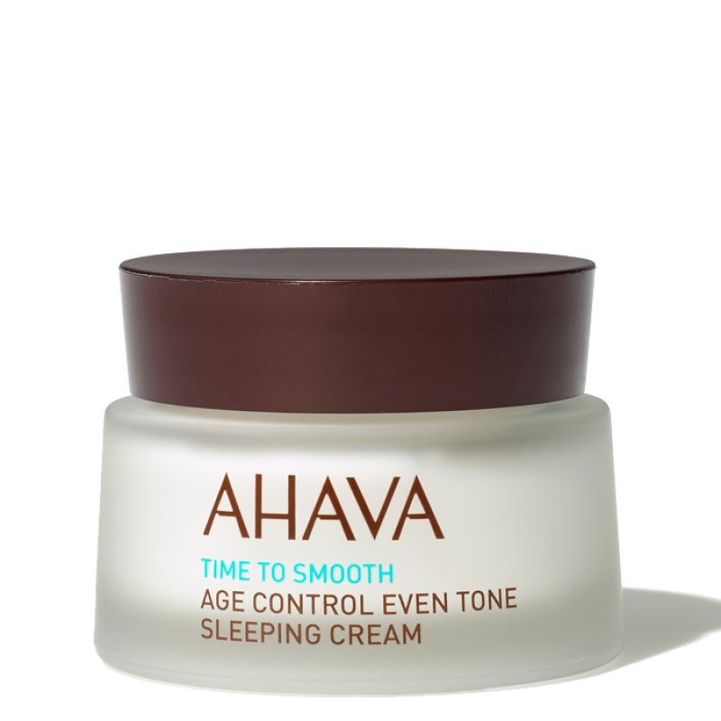 AHAVA Age Control Even Tone Sleeping Cream Crème de nuit Visage, Cou 50 ml