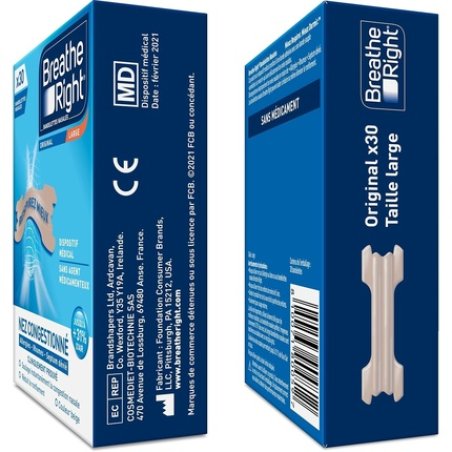 Breathe Right Original Large Noseband for Sleep