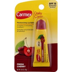 Carmex Daily Care Moisturizing Lip Balm Fresh Cherry SPF 15 0.35oz