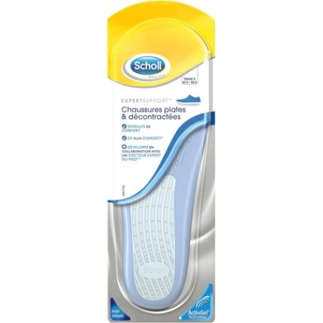 Scholl Expert Support Insoles for Flat and Casual Shoes