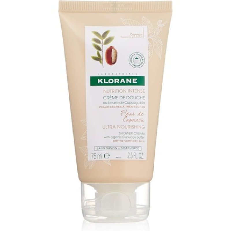 Klorane Ultra Nourishing Shower Cream with Organic Cupuacu 75ml