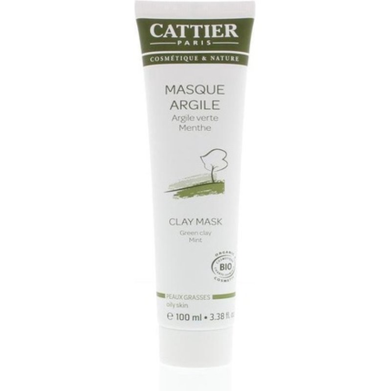 Cattier Green Clay Mask Mint