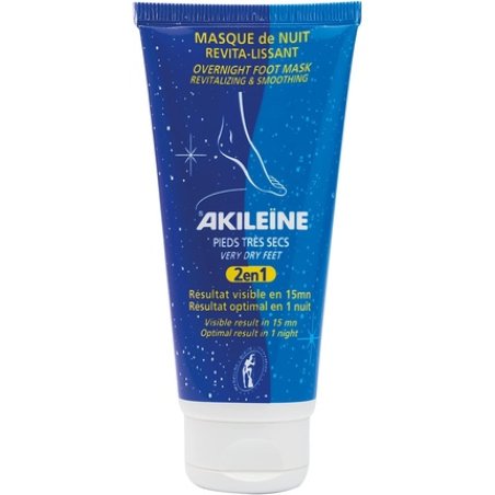 Akilene Overnight Foot Mask Revitalizing and Smoothing 100ml