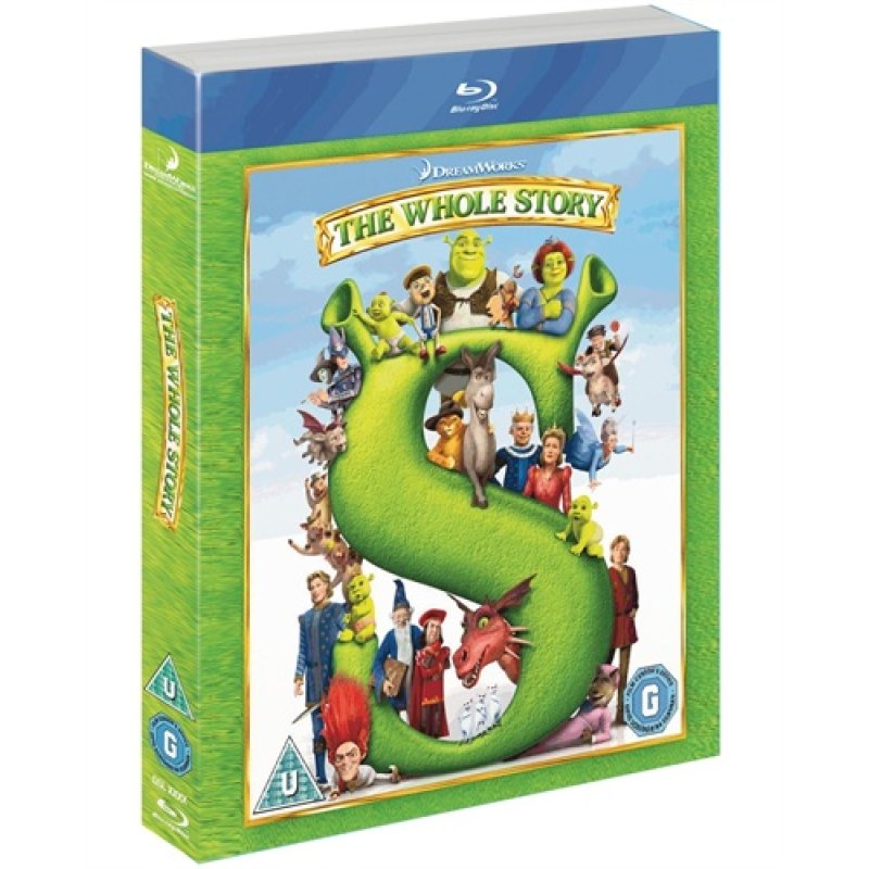 Shrek 1-4 Box (4 disc)(Blu-Ray)