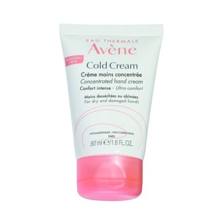 Eau Thermale Avene Cold Cream Concentrated Hand Cream 1.6oz Quick Absorbing for Dry Chapped Hands