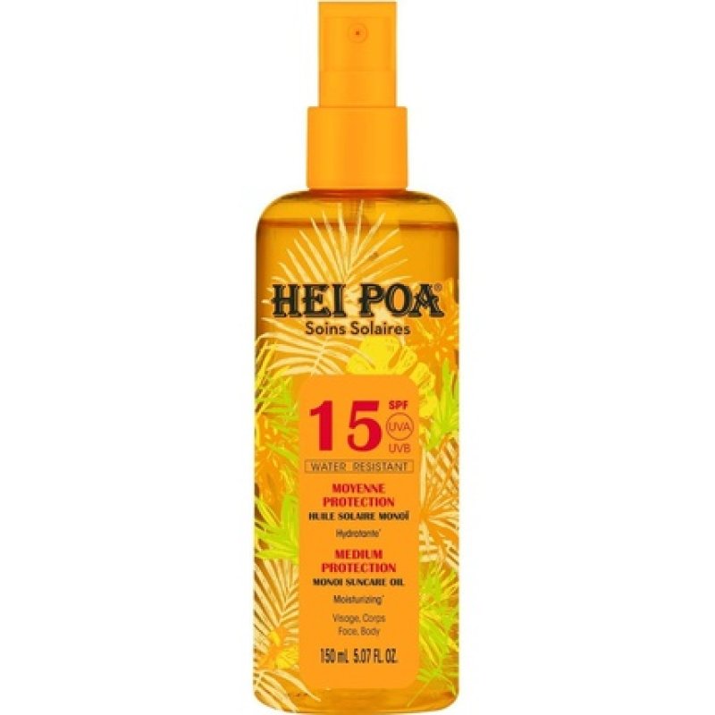 Hei Poa Monoi Suncare Oil SPF15 150ml