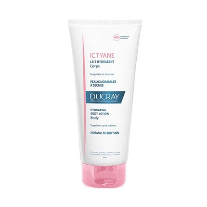 Ducray Ictyane Moisturizing Body Milk 200ml