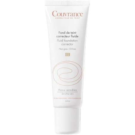 Avene Couvrance Fluid Foundation Corrector 01 Porcelain 30ml