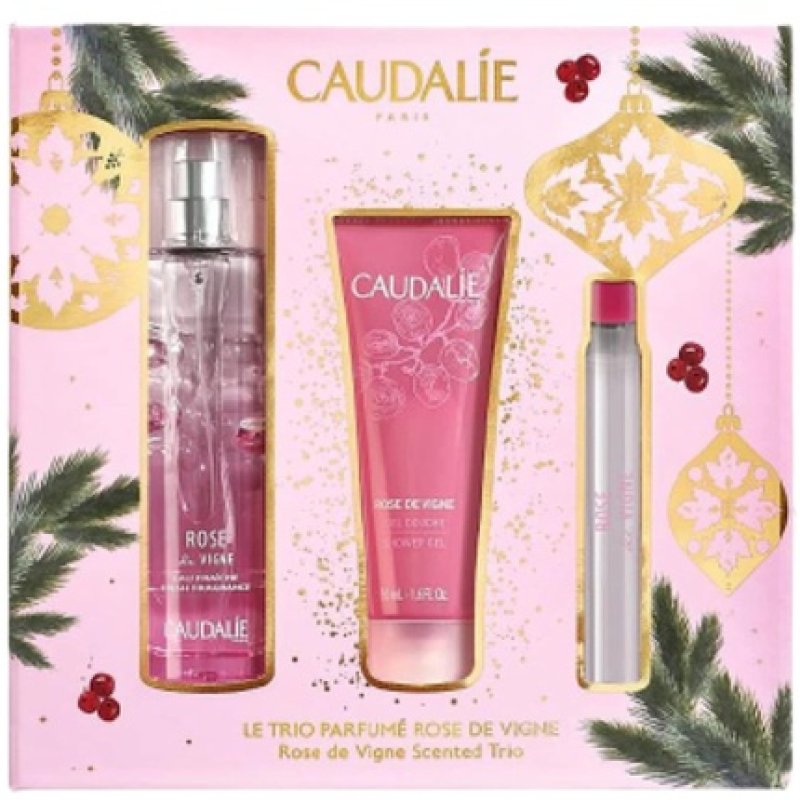 Caudalie Rose De Vigne Rose Aroma Fragrance Set