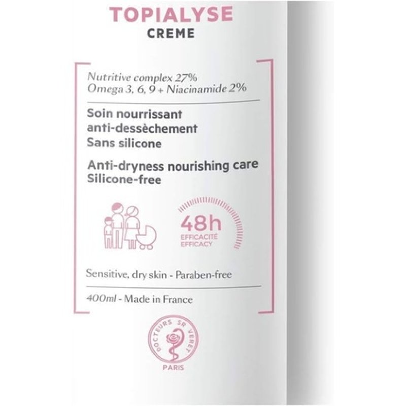 SVR Topialyse 400 ml 400 g Crème Unisexe