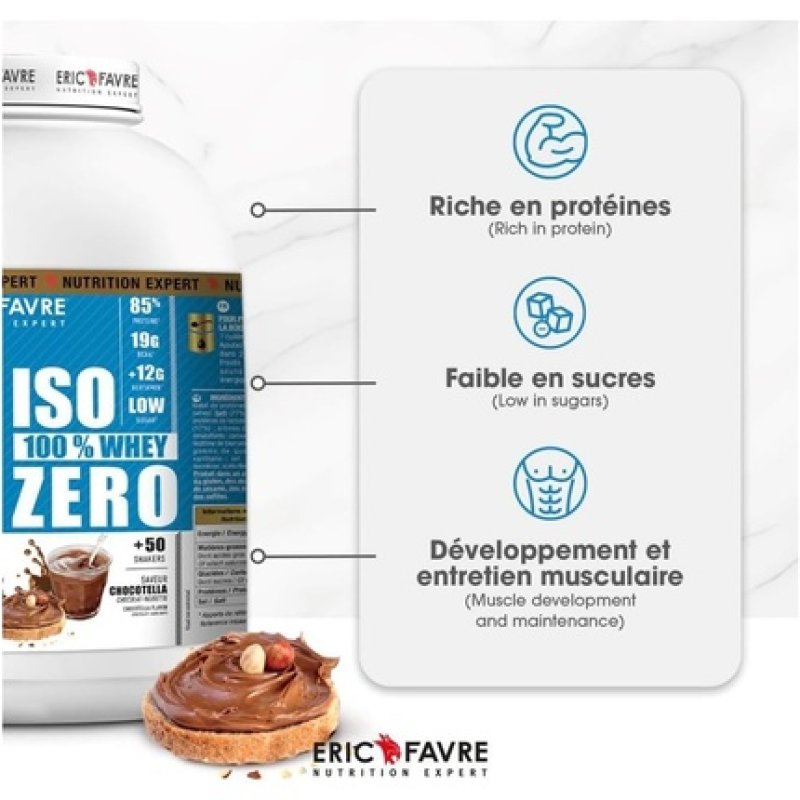 Eric Favre Iso Zero Coffee Latte 500g