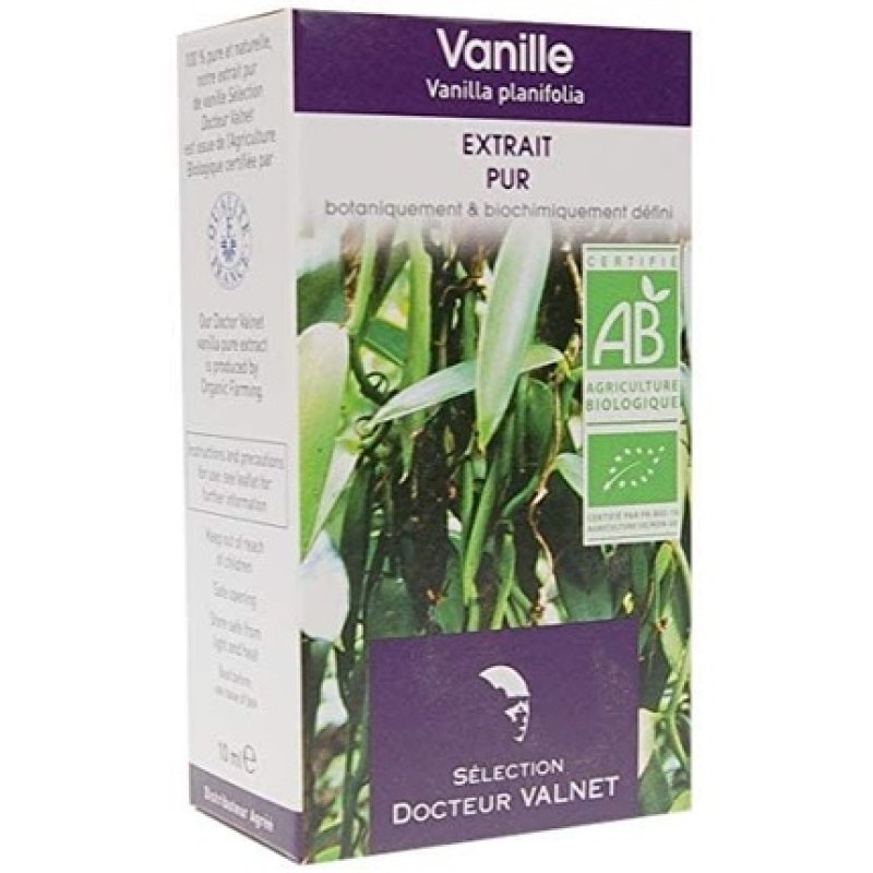 Dr Valnet Organic Bourbon Vanilla Essential Oil 10ml