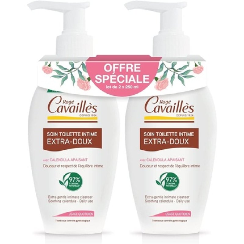 Roge Cava Extra Gentle Intimate Care 250ml - Pack of 2
