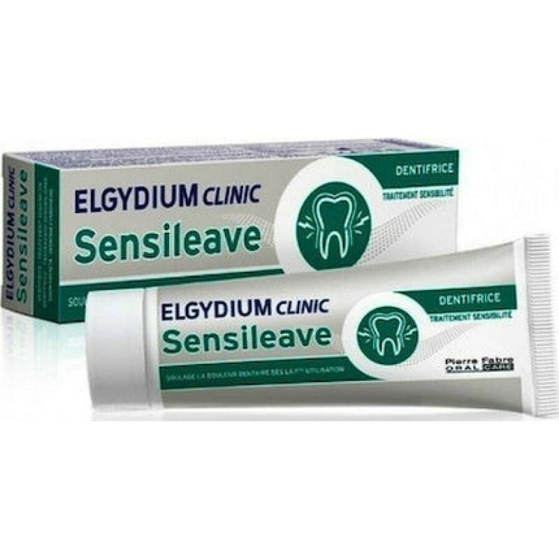 Elgydium Clinic Sensileave Toothpaste For Sensitive Teeth 50ml