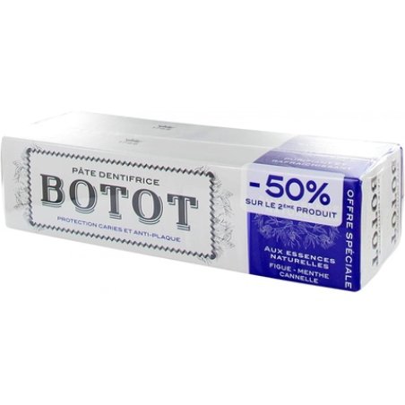 Botot Fig Mint Cinnamon Toothpaste 75ml - Pack of 2