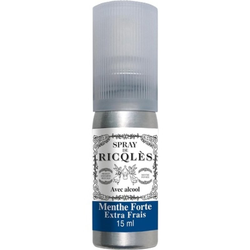 Ricqles Mouth Spray with Alcohol - Fresh Breath Strong Mint