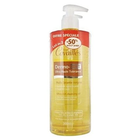 Rogé Cavaillès Dermo U.H.T Ultra Rich Cleansing Oil 500ml - Pack of 2
