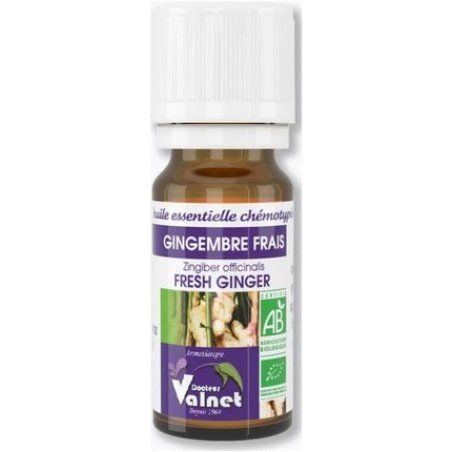 Docteur Valnet Organic Essential Oil Fresh Ginger 5ml