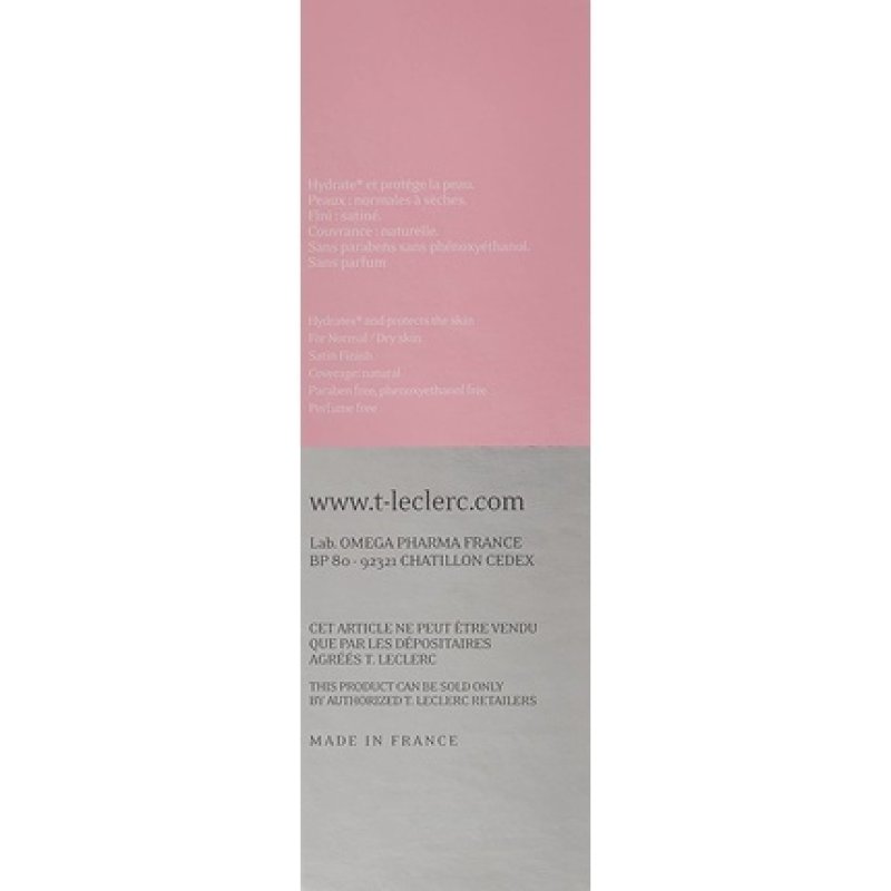 T.LeClerc Hydrating Fluid Foundation Ivoire 01 30ml