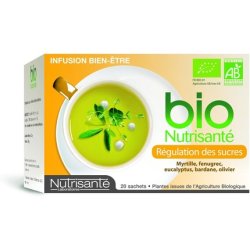 Nutrisante Infusion Sugar Regulation Green Tea 20 Bags