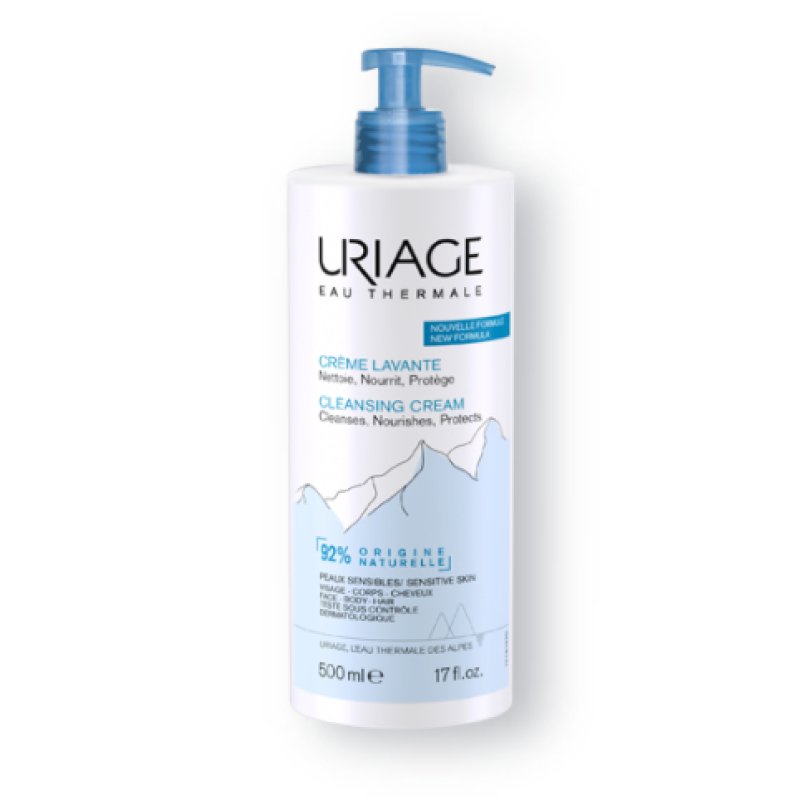 Uriage Eau thermale Cleansing Cream Sensitive Skin 500 ml