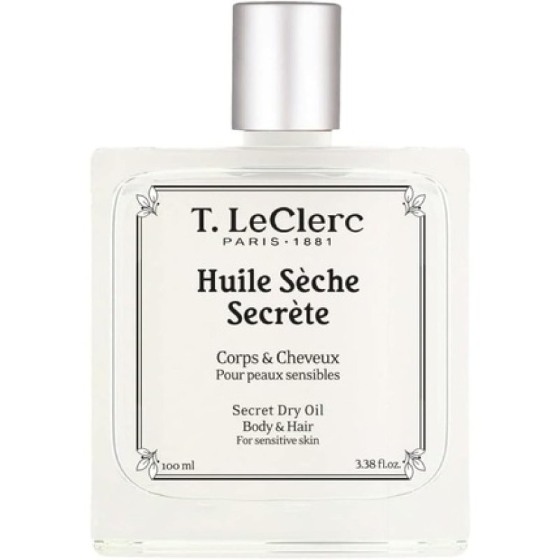 T. LeClerc Dry Oil for Body and Hair 100ml Vegan Formula