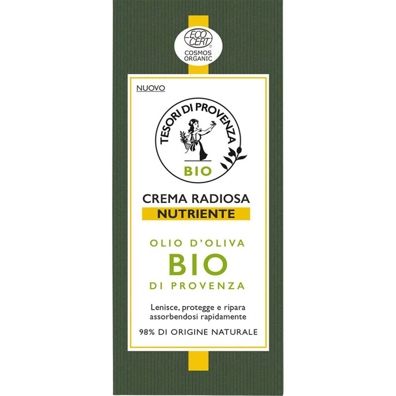 Tesori di Provenza Crema Radiosa Nutriente Crèmes de jour et de nuit Visage, Cou 50 ml