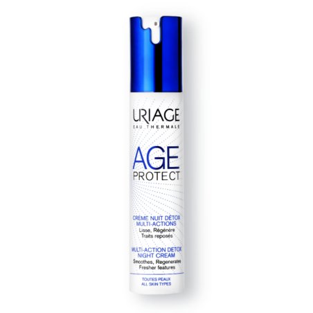 Uriage Age Protect Multi-Action Cream Detox Night cream Face All ages 40 ml