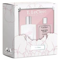 T Leclerc Coffret Parfum Et Huile Iris Blanc - A Luxurious Fragrance And Oil Gift Set