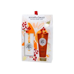 Roger & Gallet Christmas Gift Set Neroli Fragrant Water 30 Milliliters Shower Gel 50 Milliliters