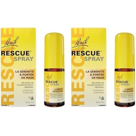 Rescue Spray 7ml Natural Emotional Well-Being Blend of 5 Bach Flowers