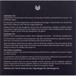 Dr. Hauschka compatible - Eyeshadow Trio - Jade 02