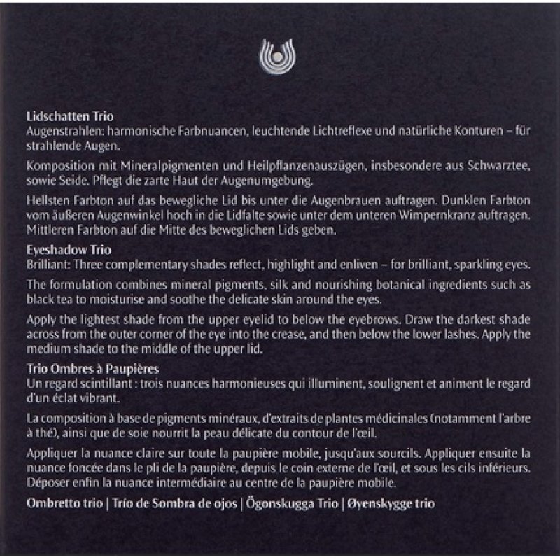 Dr. Hauschka compatible - Eyeshadow Trio - Jade 02