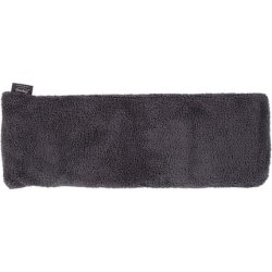 Fashy Heat Pillow with Fluffy Cover and Rapeseed Filling 17x50cm Grey