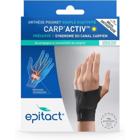 Epitact Soft Orthosis for Daytime Carpal Tunnel Syndrome - Left