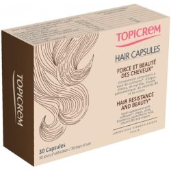 Topicrem Hair Capsules for Hair Strength and Beauty 30 Capsules