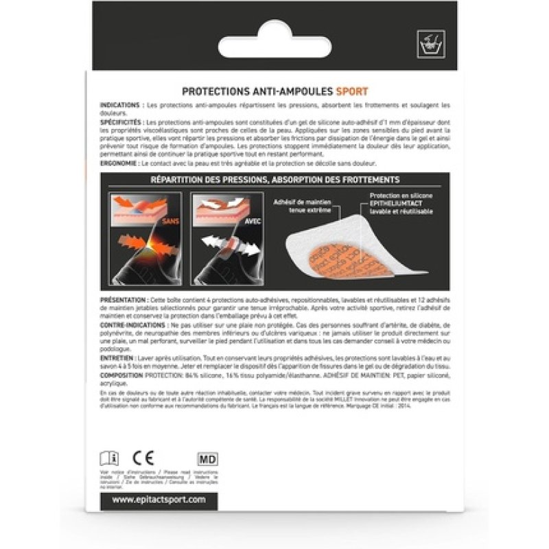 Epitact Sports Foot Blister Protectors - Prevent and Relieve Blisters