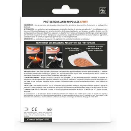 Epitact Sports Foot Blister Protectors - Prevent and Relieve Blisters